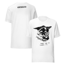 Load image into Gallery viewer, What Are You Looking At? - Zoë Collection - White T [Unisex]
